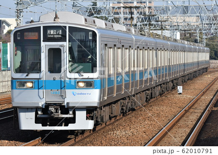 小田急電鉄1000形通勤型電車1092F編成快速急行片瀬江ノ島行 62010791