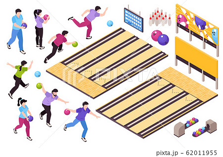 Bowling Isometric Set Bowling Isometric Set 62011955