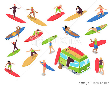 Surfing Isometric Set 62012367