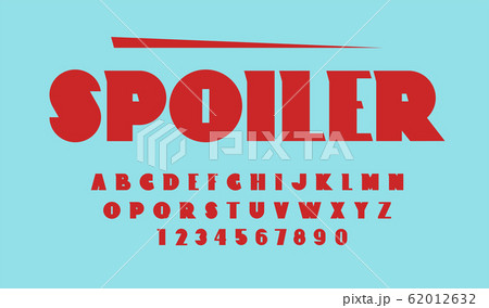 Spoiler font. Uppercase letter Spoiler font. Uppercase letter 62012632