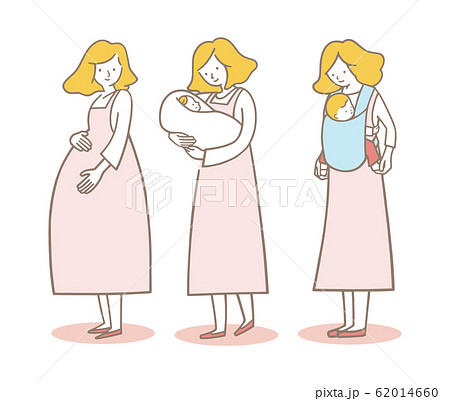 お母さんと赤ちゃん 62014660