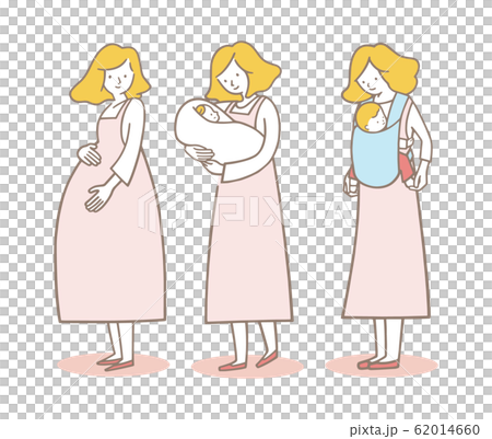 お母さんと赤ちゃん 62014660