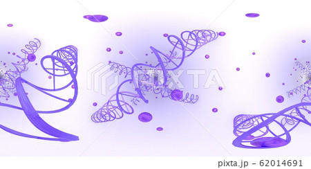 3d illustration of DNA deoxyribonucleic acid 62014691