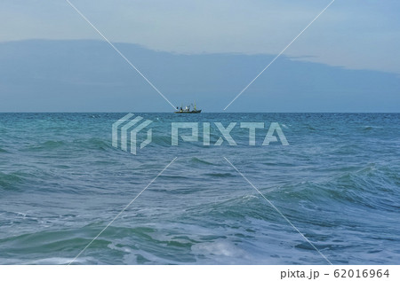 Splashing wave on the Black sea. Splashing wave on the Black sea. 62016964