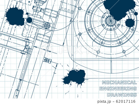 Computer aided design systems. Technical illustration, background Computer aided design systems. Technical illustration, background 62017116