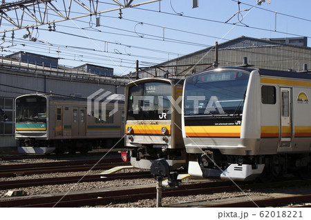 南武線 中原電車区にて(2015年) 南武線 中原電車区にて(2015年) 62018221
