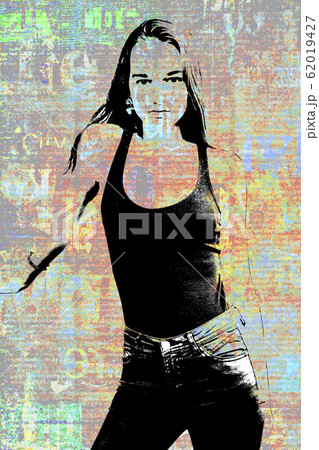 Contemporary art fashion background. Beautiful Contemporary art fashion background. Beautiful 62019427
