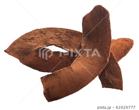 Chocolated coated coconut chips, paths Chocolated coated coconut chips, paths 62020777