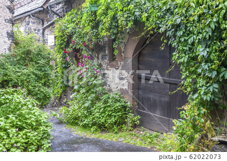 Old village in central Burgund, France 62022073