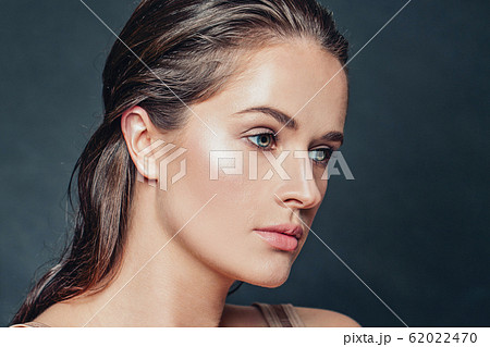 Elegant woman portrait. Beautiful face 62022470
