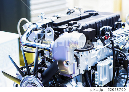 Modern diesel engine used on marine industry 62023790