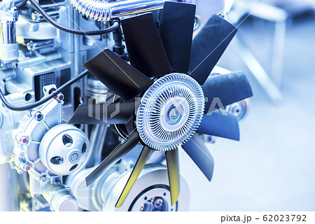 Modern diesel engine used on marine industry 62023792