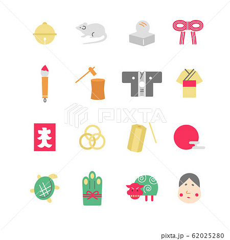 NEW YEAR ICON SET NEW YEAR ICON SET 62025280
