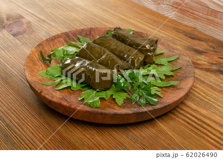 Traditional Turkish Dolma, Sarma or Dolmades 62026490
