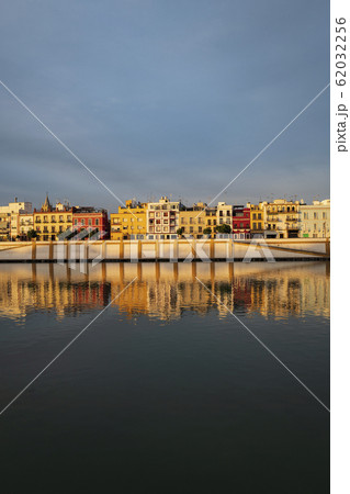 City skyline with Guadalquivir river in Seville, Spain 62032256