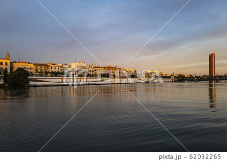 City skyline with Guadalquivir river in Seville, Spain City skyline with Guadalquivir river in Seville, Spain 62032265