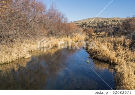 River by autumn trees River by autumn trees 62032675