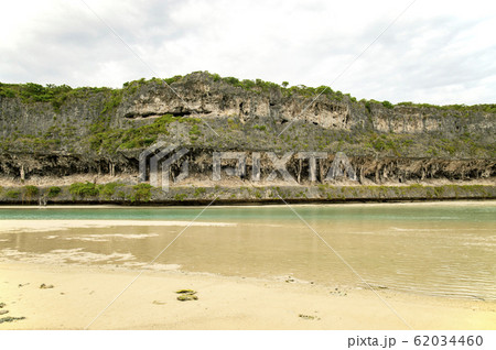 ニューカレドニア ロイヤルティ諸島 ウベア島　レキンの絶壁 62034460