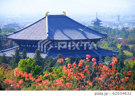 朝焼けの東大寺ー２ 62034632