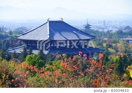 朝焼けの東大寺ー３ 62034633