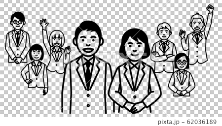 業務團隊男女主 業務團隊男女主 62036189