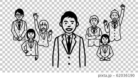 業務團隊男人 業務團隊男人 62036190