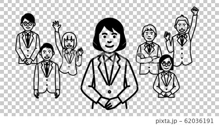 業務團隊女士基礎 62036191