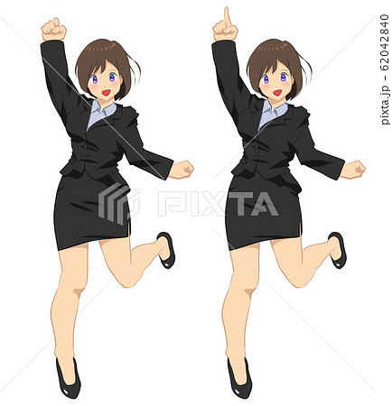 女性　OL　キャリアウーマン　新社会人 62042840