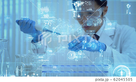 科学　実験　研究 62045505