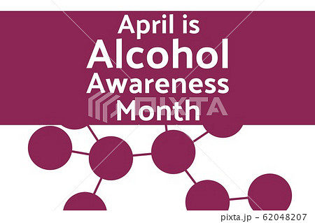 April is Alcohol Awareness Month concept. Template for background, banner, card, poster with text 62048207
