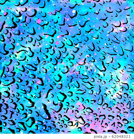 Seamless pattern from color raindrops. Abstract seamless vector color background 62048321
