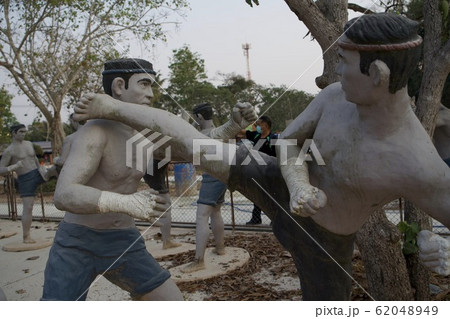Boxing is the national art of Thailand. Boxing is the national art of Thailand. 62048949