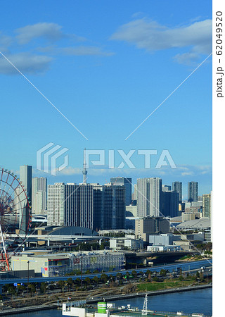 展望台からお台場の風景 展望台からお台場の風景 62049520