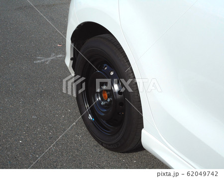 黒色のスチールホイール 62049742