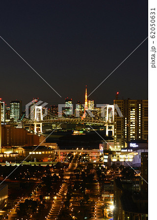 展望台からお台場の夜景 展望台からお台場の夜景 62050631
