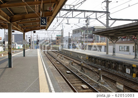 名鉄常滑線 太田川駅 ホームの写真素材 [62051003] - PIXTA