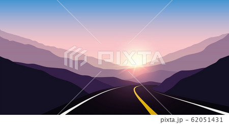 asphalt highway between the mountains travel landscape asphalt highway between the mountains travel landscape 62051431