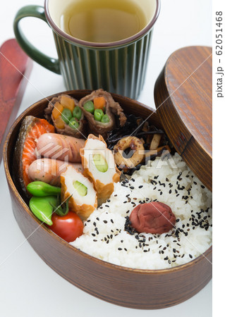 お弁当 白バック お弁当 白バック 62051468