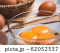 Organic chicken eggs food ingredients concept 62052537
