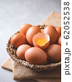 Organic chicken eggs food ingredients concept 62052538