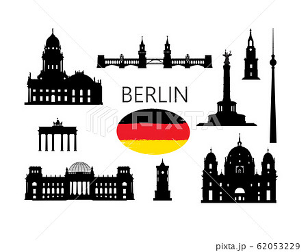 Berlin. Famous tourist places of capital of Berlin. Famous tourist places of capital of 62053229