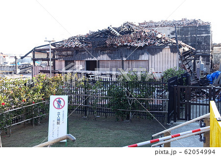 焼失した首里城跡 (沖縄) 2019年12月 焼失した首里城跡 (沖縄) 2019年12月 62054994