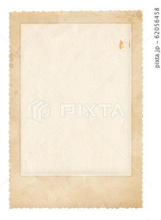 Old photo frame. Vintage paper. Retro card 62056458