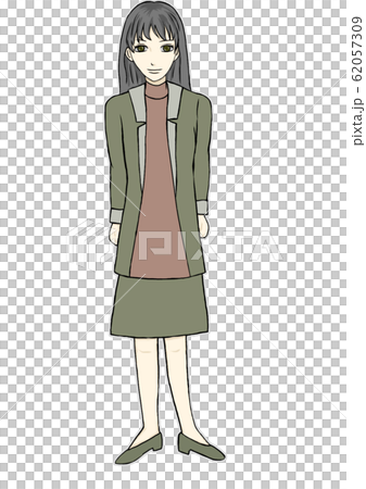 Woman in a suit 62057309