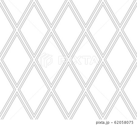 Seamless diamonds pattern. Grid texture. 62058075