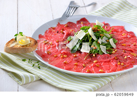 Carpaccio of beef fillet 62059649