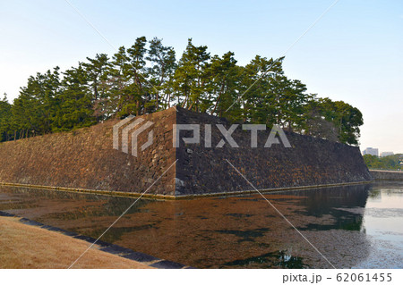 旧江戸城　二重橋濠　石垣 62061455