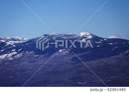 入笠山から 冬の八ヶ岳連峰 北八ヶ岳と縞枯山 入笠山から 冬の八ヶ岳連峰 北八ヶ岳と縞枯山 62061480