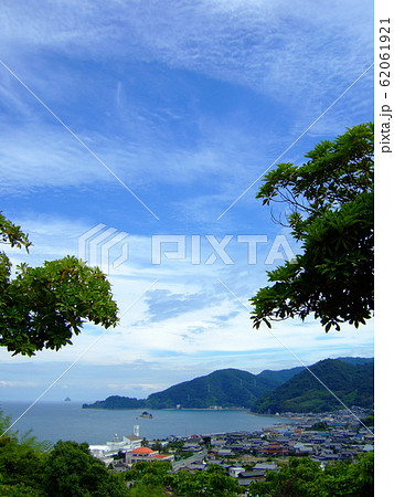 因島　大浜パーキングエリア展望台から見た眺望 62061921