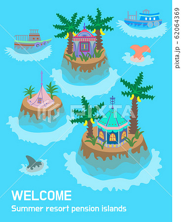 リゾート 島 海 62064369